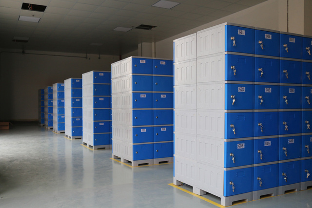 肇庆市立得电子公司员工储物柜
